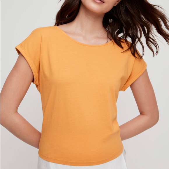 NWT - Aritzia Wilfred ADELA T-SHIRT - Picture 6 of 9